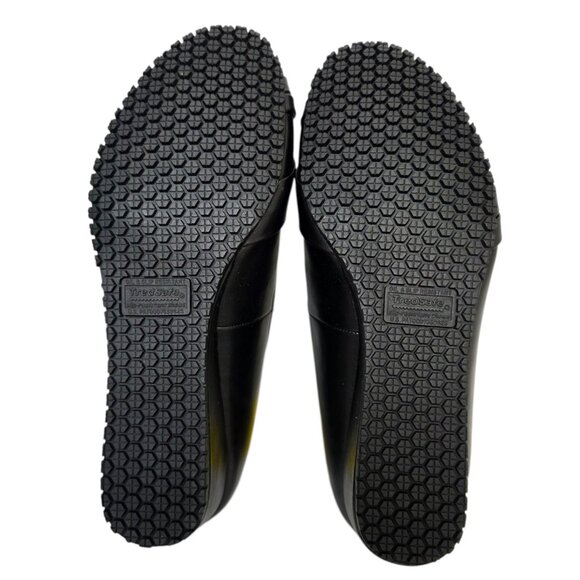 Tredsafe Lightweight Slip-On Black Shoes Oil & Slip Resistant Women's Moulin - Picture 9 of 9